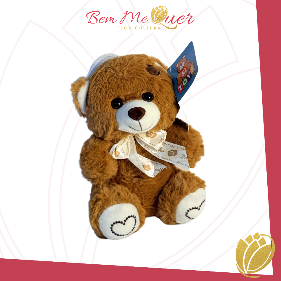 Urso S2 cor caramelo