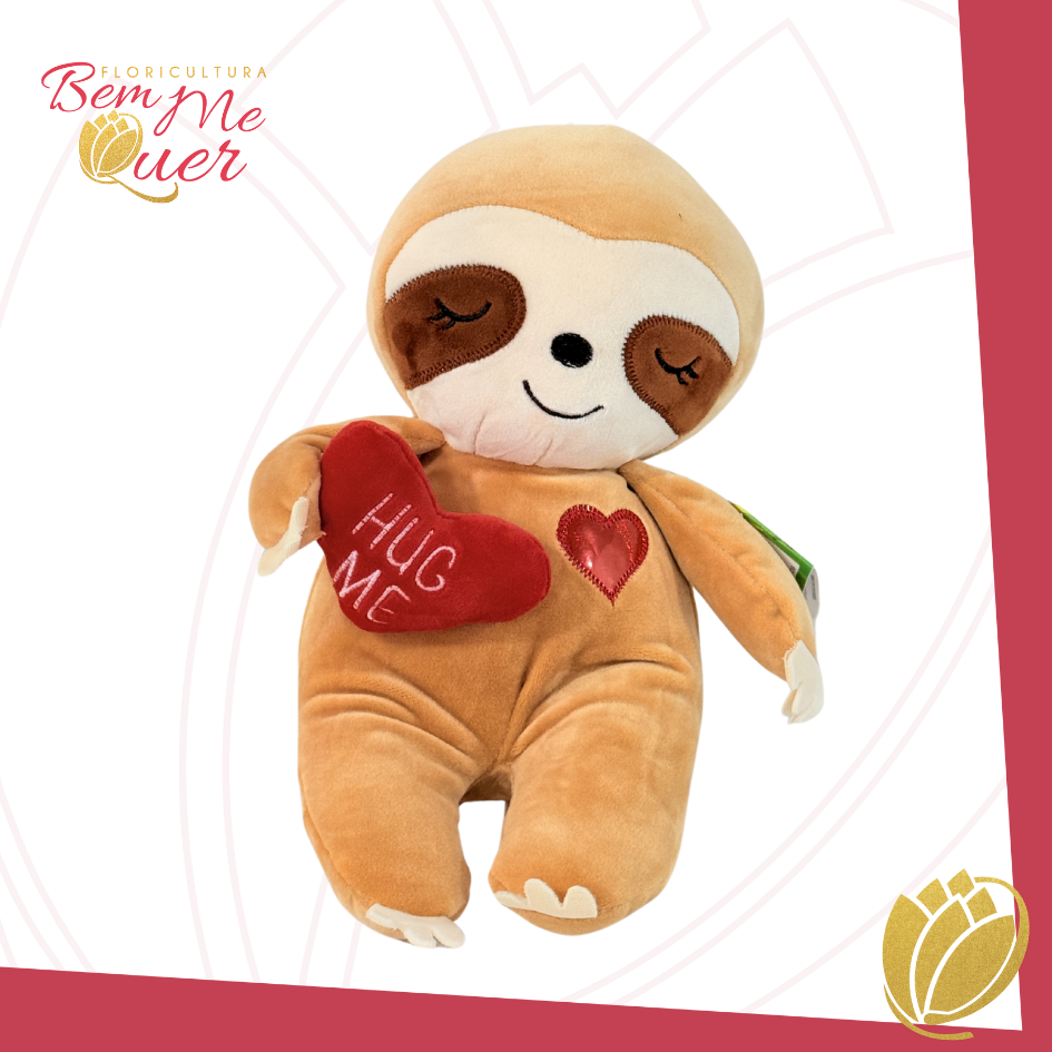 preguia com corao [hug me] F1739